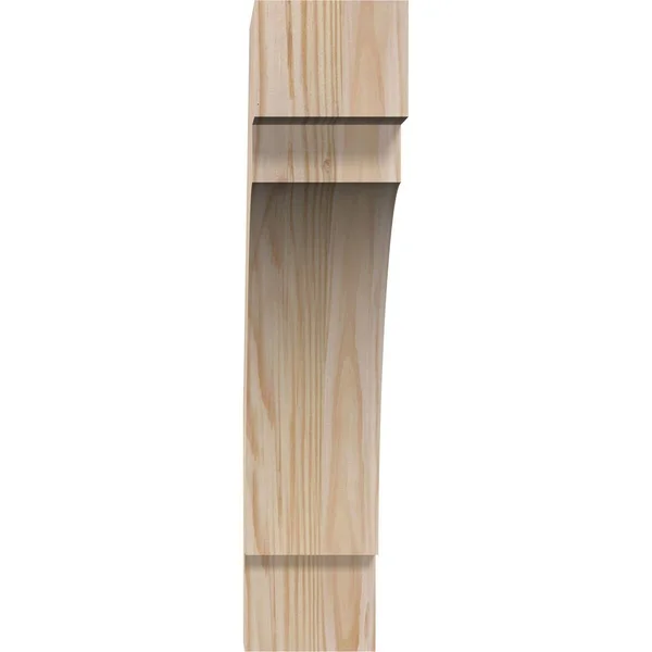 5 1/2 inchw x 12 inchd x 16 inchh Merced Smooth Brace, Douglas Fir