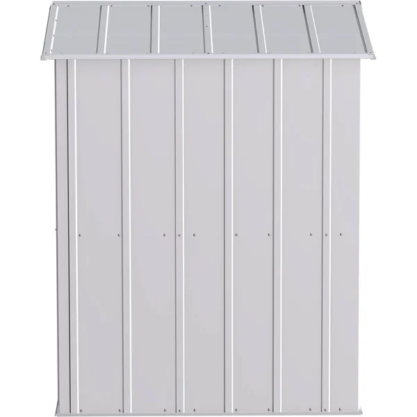Arrow Classic Steel Storage Shed, 6x5 Flute Grey