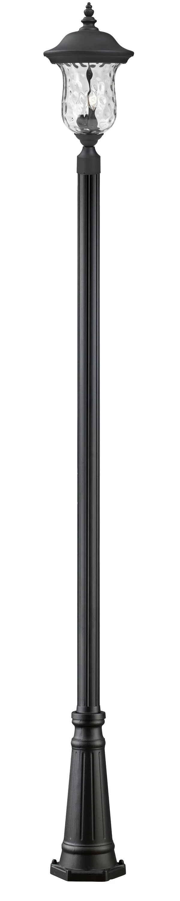 Z-Lite 533PHM-519P-BK Armstrong Outdoor Post Light - Black