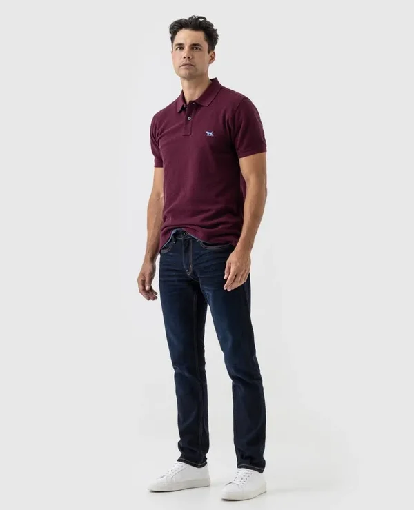 Rodd & Gunn The Gunn Polo/Garnet Me