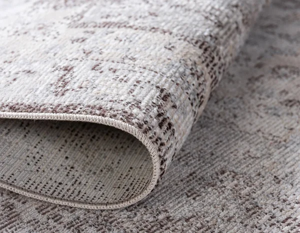 Amulet Light Gray Vintage 7 ft Round Area Rug