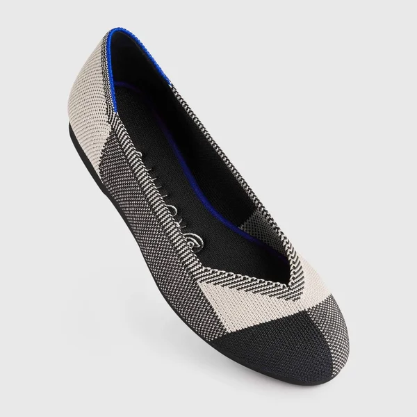 The Flat - Captoe Black by Rothy’s 9.5, Captoe Black