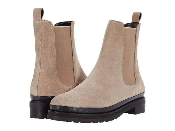 Women's Aerosoles Camila Chelsea Boot 5792423 - 7.5 M - Taupe Suede