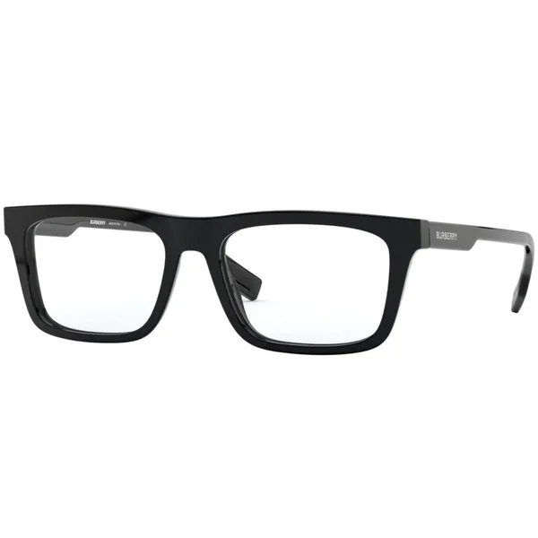 Burberry BE2298 Eyeglasses, 52-17-145, 3001 Black