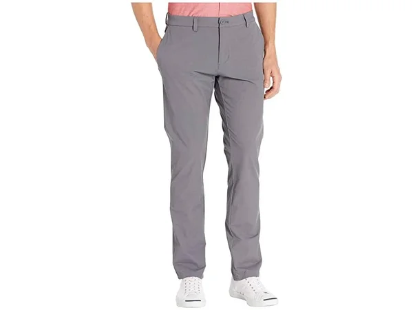 Vineyard Vines Performance Slim On-The-Go Pants Gray Harbor - Men's, Size: 30 30