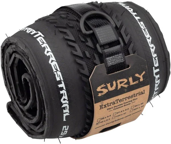 Surly Extraterrestrial Tire - 27.5 x 2.5 Tubeless Folding Black 60tpi