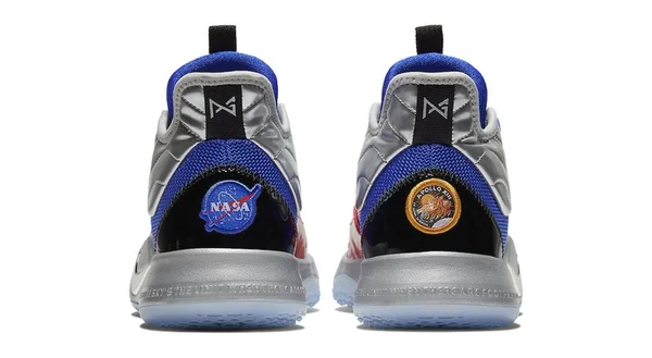 Nike PG 3 Nasa EP Nasa - Racer Blue Silver Basketball Shoes/Sneakers CI2667-400 (US Size 9.5)