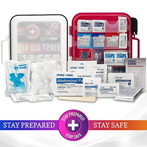 First Aid Kit - Emergency First Aid Kit and Medical Kit Exceeds ANSI Z308.1-2009