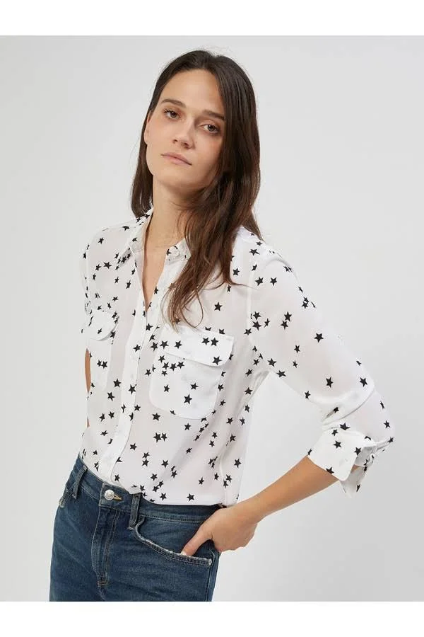 Equipment Slim Signature Silk Shirt