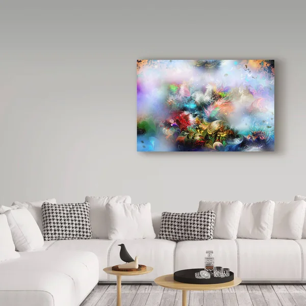 Trademark Fine Art Ali21562-C1219Gg Runa 'Coral Reef 3' Canvas Art, 12X