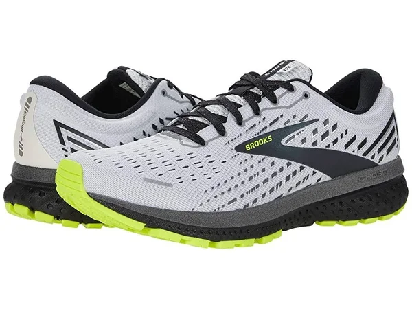 Men's Brooks Ghost 13 (White/Black) 10