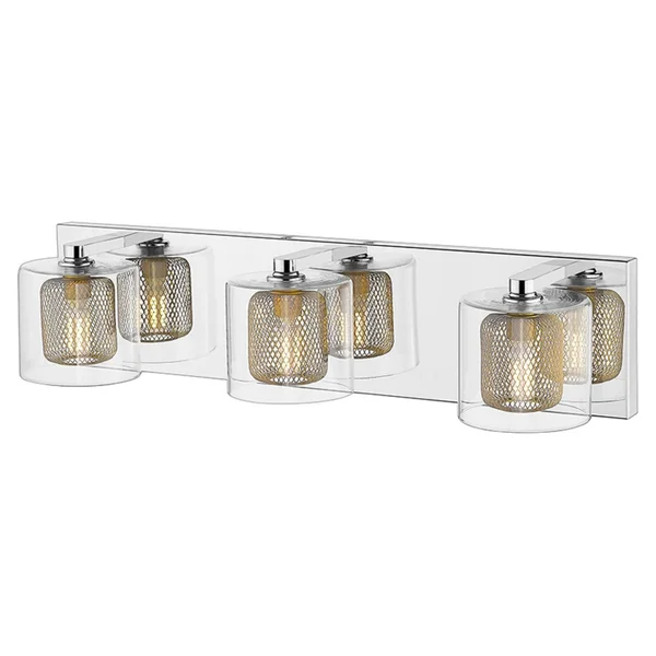 Ove Decors Reese III 3 Light Vanity Light, Bronze