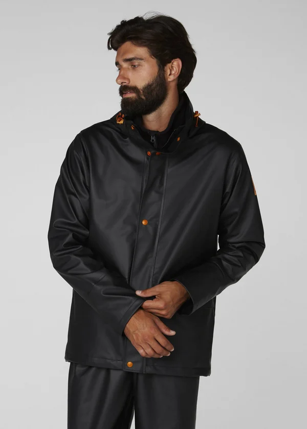 Helly Hansen Gale Rain Jacket - Orange - S
