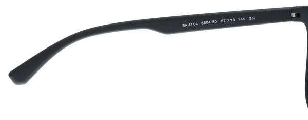 Emporio Armani EA4104 Petroleum Rubber Blue 560480 Sunglasses