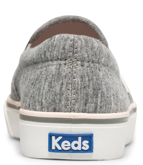 Keds Jump Kick Jersey Women's Slip-On Sneakers, Size: 9, Grey