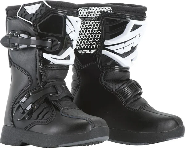 Fly Racing Maverik MX Youth Boots (06 - Red/Black)