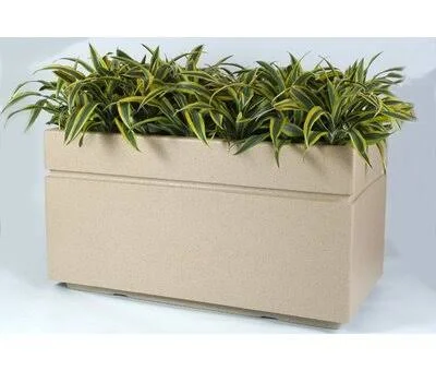 Mccollum Composite Planter Box Arlmont & Co. Color: Candy Apple, Size: 16x22 H x 72x22 W x 15x22 D