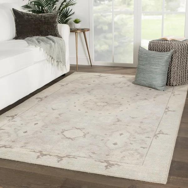 Juniper Home Hand-Knotted Oriental Blue Area Rug - 5& x 8&, Size 5& x 8&