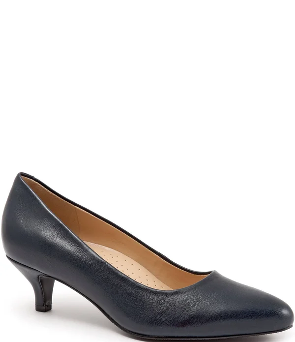Trotters Kiera Pumps - Women's, Navy, Size: 8