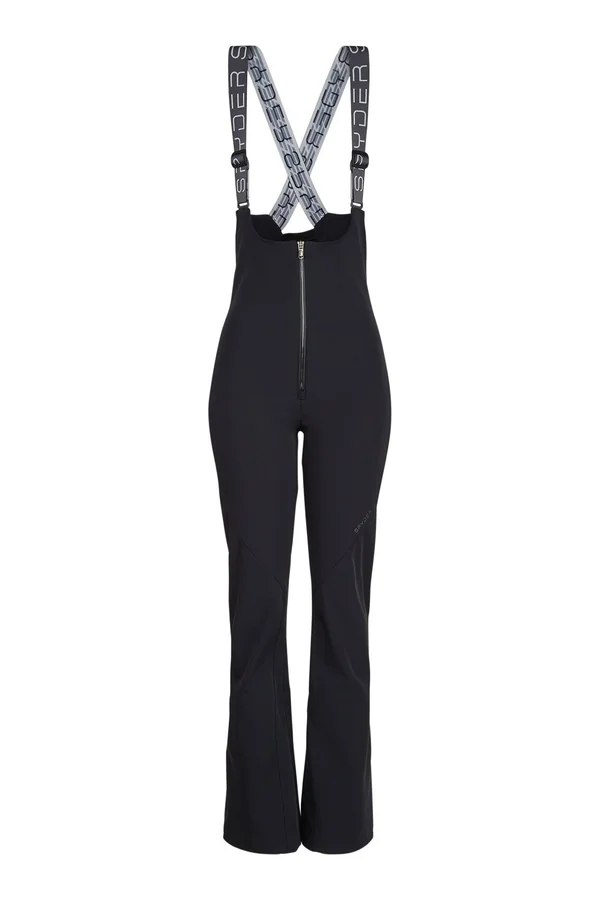 Spyder Strutt Softshell Bib Pant - Women's Black - 10