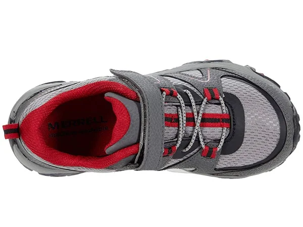 Merrell Kid's Trail Quest, Size: 10.5, Grey/Red/Black