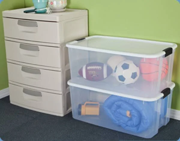Sterilite Ultra Clear Latching Storage Box