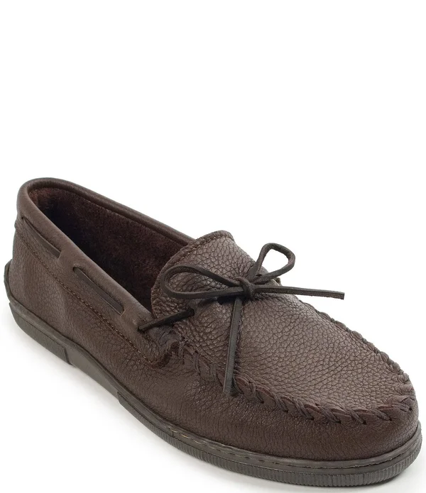 Minnetonka Men's Moosehide Classic Moccasin