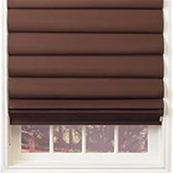 Steve&s Exclusive Collection Roman Shades Fabric Good - Fynn White