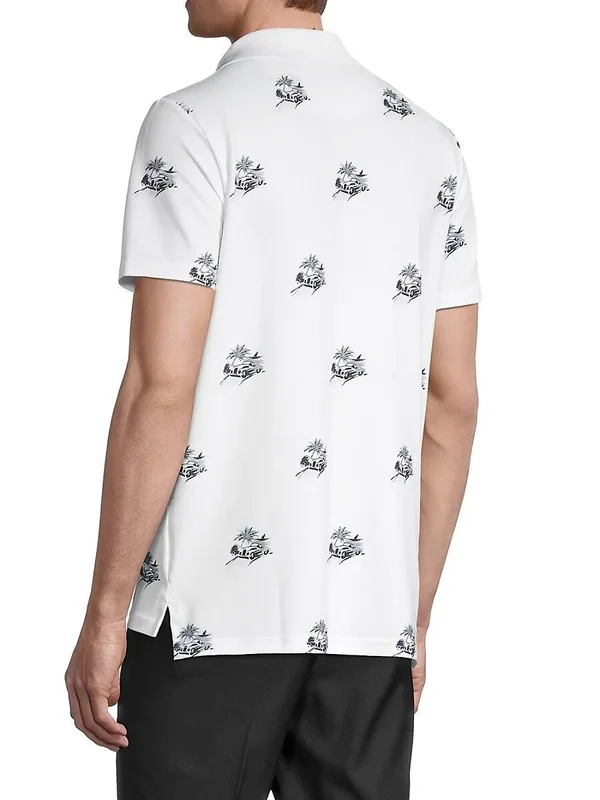 Bonobos Golf The Performance Golf Novelty L, White Scenic Drive