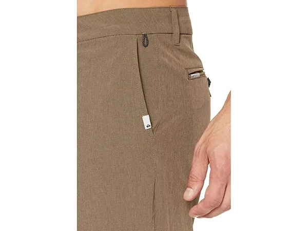 Quiksilver Men's Union Heather 20 in. Amphibian Boardshorts Crocodile 32