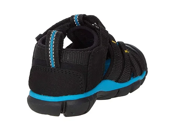 Keen Kids& Seacamp II CNX Sandal - 12 - Black, Keen Yellow