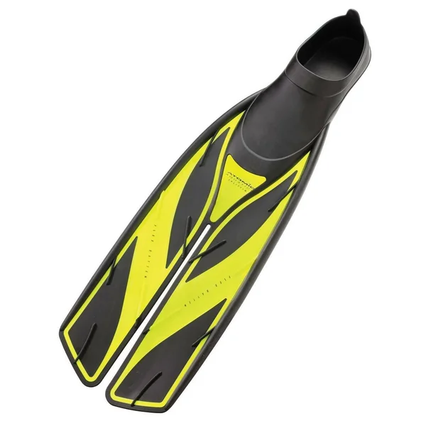 Atomic Full Foot Split Fins - Yellow, 4.5-5.5