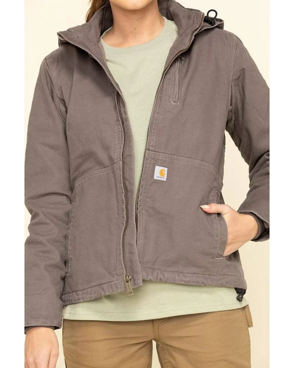 Carhartt Full Swing Caldwell Jacket - Women's Taupe Gray/Shadow