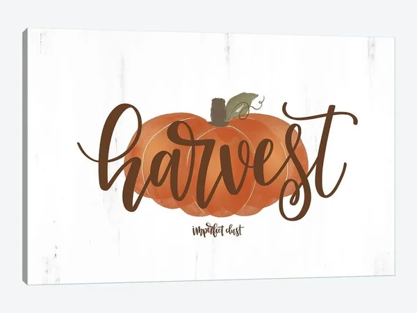 iCanvas Harvest Pumpkin Art by Imperfect Dust Canvas Art Wall Decor ( Seasons > Autumn > Pumpkins art)