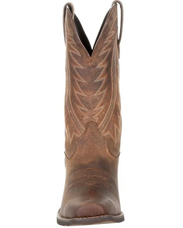 Durango Rebel Frontier Distressed Brown Western Boot