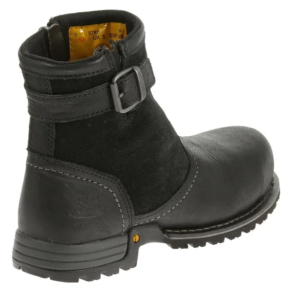 Caterpillar Women's Jace Steel Toe Boot - Size: 8, Black