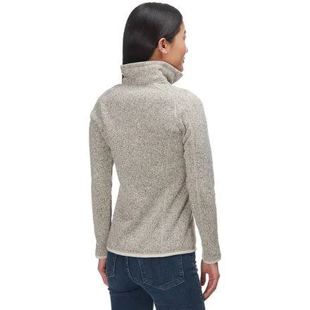 Patagonia Women's Better Sweater 1/4 Zip Fleece, Pelican, XL