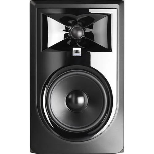JBL Professional 306P MKII Studio Monitor Pair with 2 XLR Cables and Cable Ties