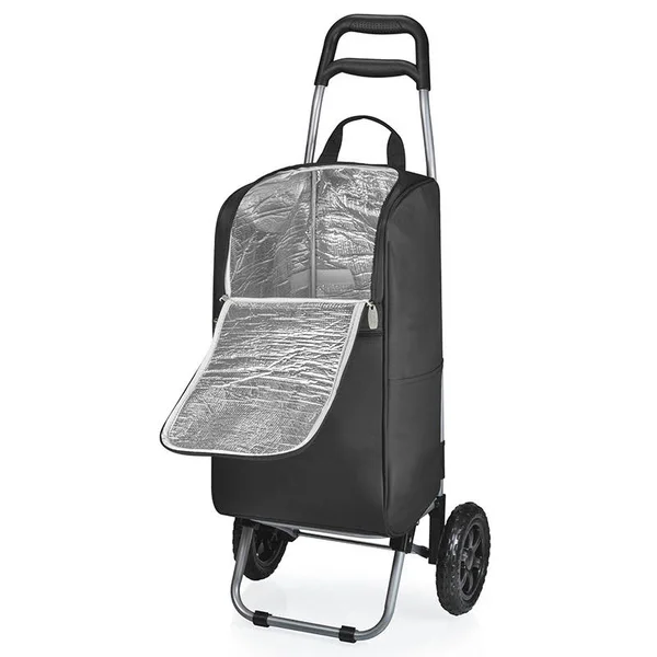 Picnic Time 545-00-175-444-0 Ohio State Buckeyes Black Cart Cooler