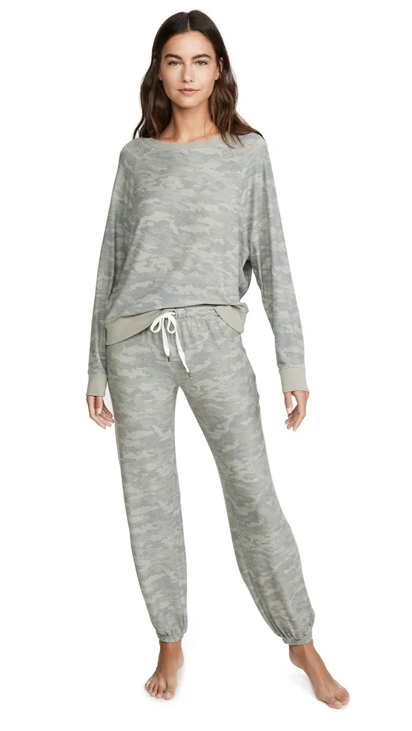 Honeydew Intimates Star Seeker Lounge Set Camo S