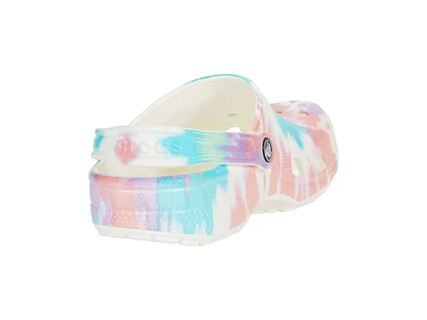 Crocs Fresco, Multi Classic Tie-Dye Graphic Clog Shoes