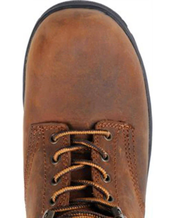 Carolina Men's 6x22 Waterproof Work Boots -Brown- - 14 - 2E