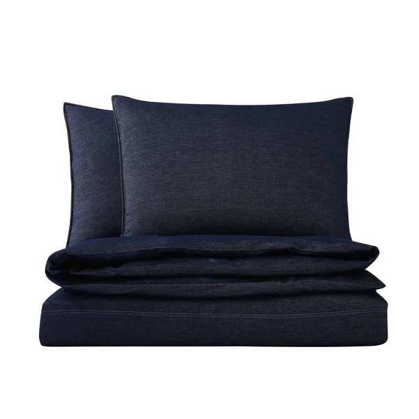 Sean John Denim Comforter Set Blue Full/Queen