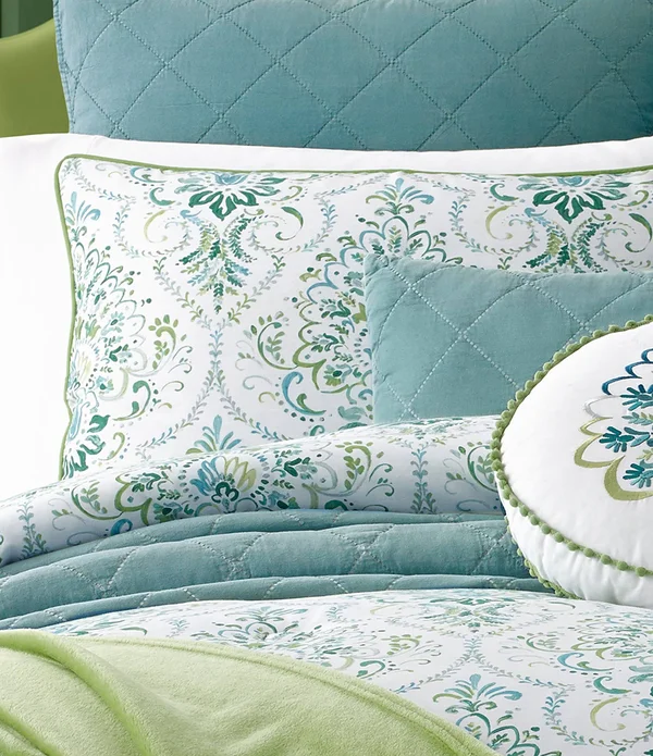 Kinsley Teal Comforter Set by Five Queens Court, Size: Twin