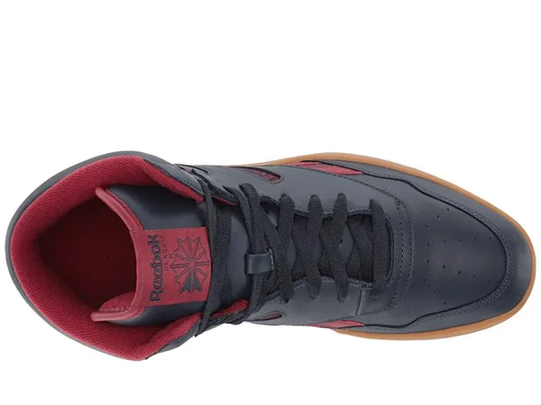 Bb 4600 Mens Fitness Running Basketball Shoes - 4.5, Night Navy/Collegiate Burgundy/ Reebok Rubber Gum