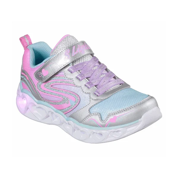 Skechers Girls& S Lights Heart Lights Love Spark Sneaker