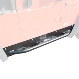 LoD Offroad Jeep LoD Rocker Guard, Texture Black, Pair, 1997-2006 Wrangler TJ, LOD-TJR10051T