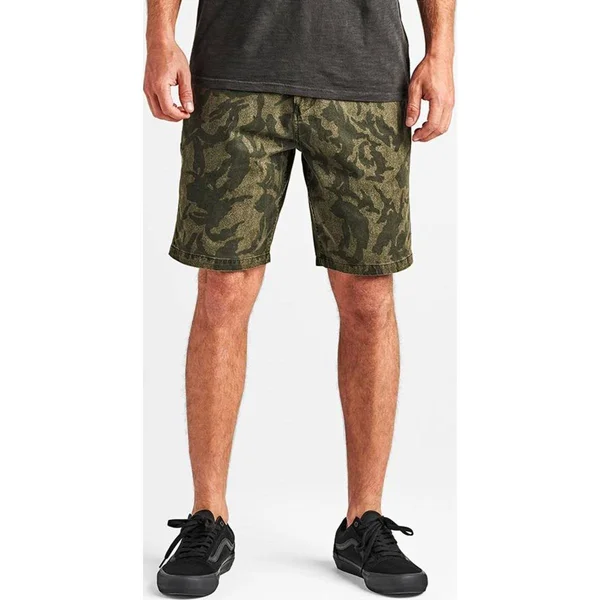Roark Porter Midweight Chino Shorts II 19x22 Military - 34
