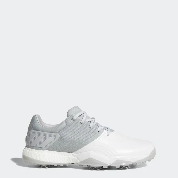 Adidas Adipower 4orged Golf Shoes - Silver/White 7 Wide