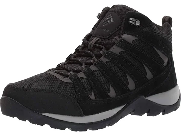Columbia Men's Redmond V2 Mid Waterproof Boot - Size: 10.5 Wide, Black